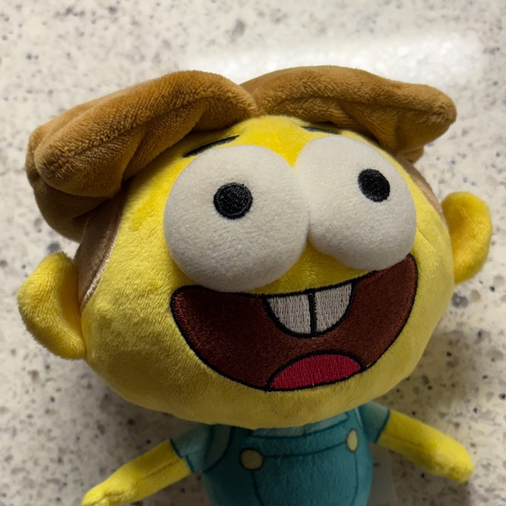Extremely Rare Big City Greens Cricket Green Plush, Cast Member Exclusive